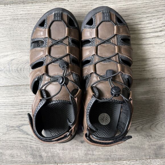 Khombu Travis Men’s Closed Toe Adjustable Strap Fisherman Sandals - Size 9M main image 4